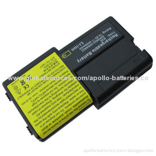 Laptop Battery, with 6 Cells, 10.8V, 4,400mAh for IBM ThinkPad R30, ThinkPad R31 Series